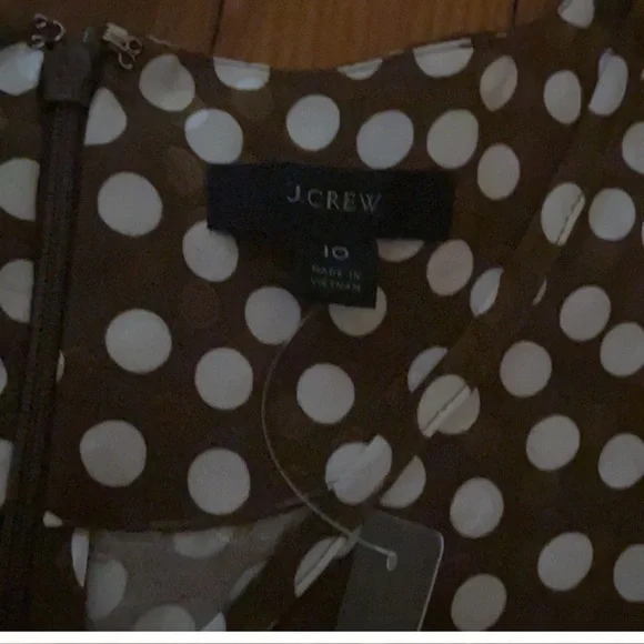 NWOT J. Crew Peplum Blouse - Picture 3 of 4